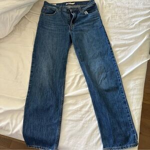 Levi’s Dark Wash Dad Jeans